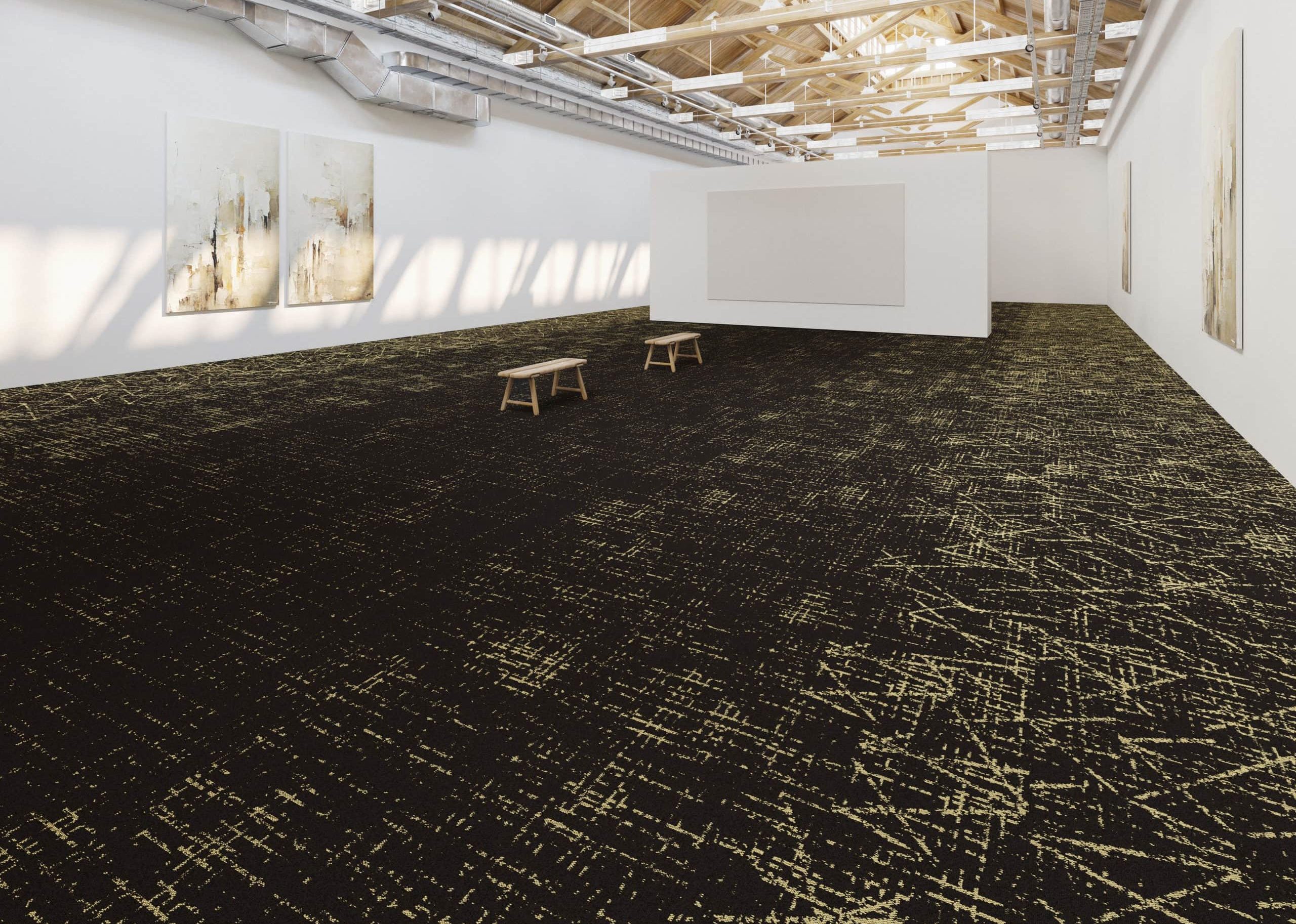 Large Design Space Commercial Modular Carpets1